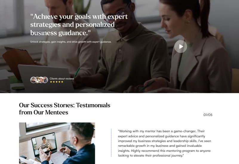 Bigmentor — Business & CMS Admin Dashboard Next.js Website Template gallery image 13