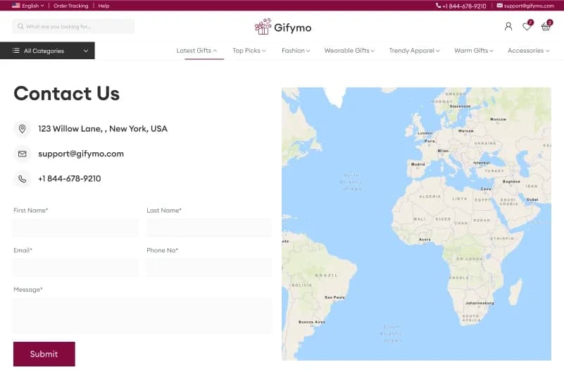 Gifymo — Gift Shop eCommerce Figma Template gallery image 14