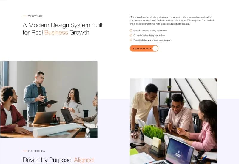 ENX — Business & Corporate Statamic Starter Kit gallery image 3