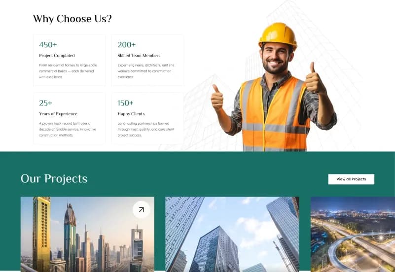 Orion — Craft CMS Construction Starter Kit gallery image 6
