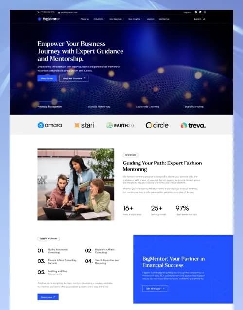 BigMentor — Business & Consulting OctoberCMS Theme