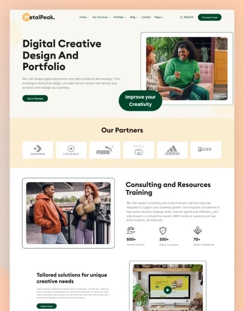 Metalpeak — Business & Corporate Statamic Starter Kit