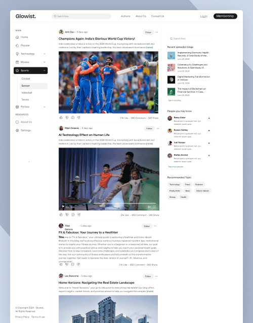 Glowist — Ghost Blogs and Ghost Theme for Blogging