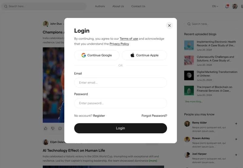 Glowist — Blog & Magazine Statamic Starter Kit gallery image 1