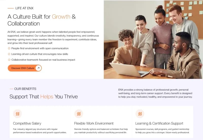 ENX — Business & Corporate OctoberCMS Theme gallery image 10