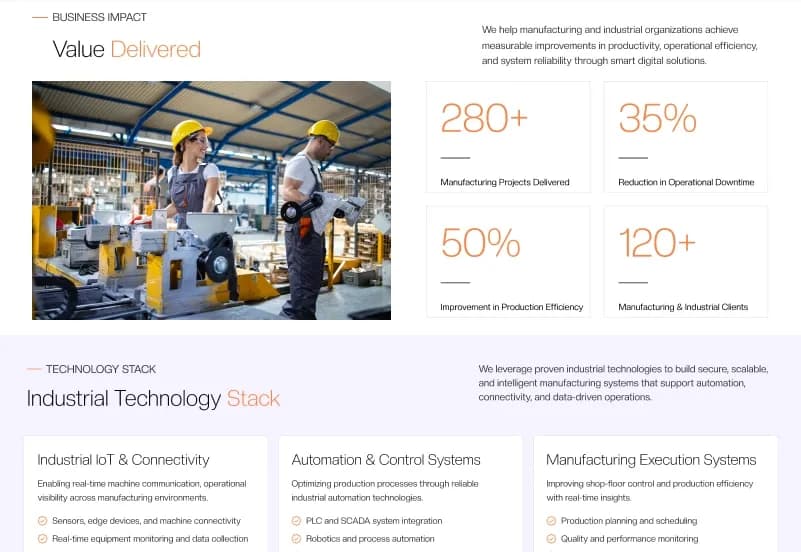ENX — Business & Corporate OctoberCMS Theme gallery image 11