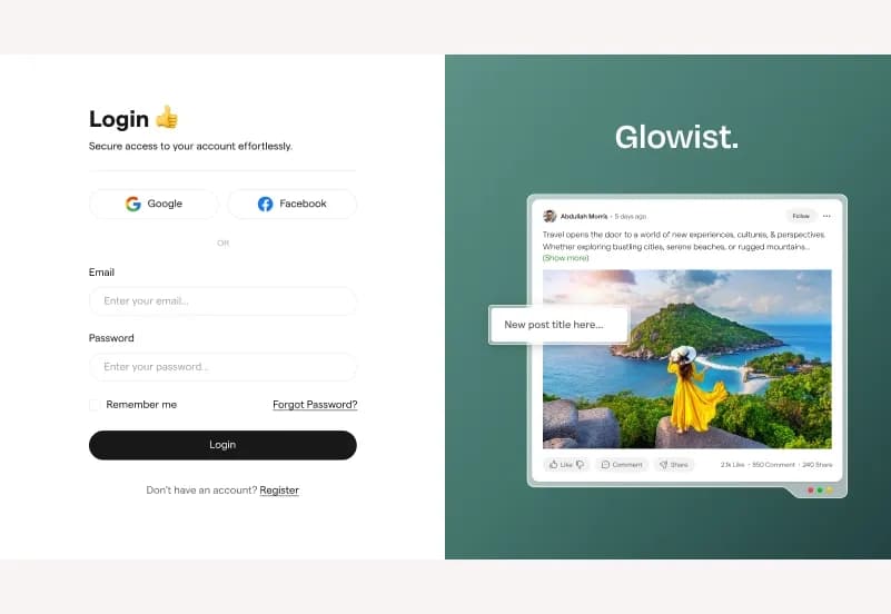 Glowist — Blog & Magazine Statamic Starter Kit gallery image 2