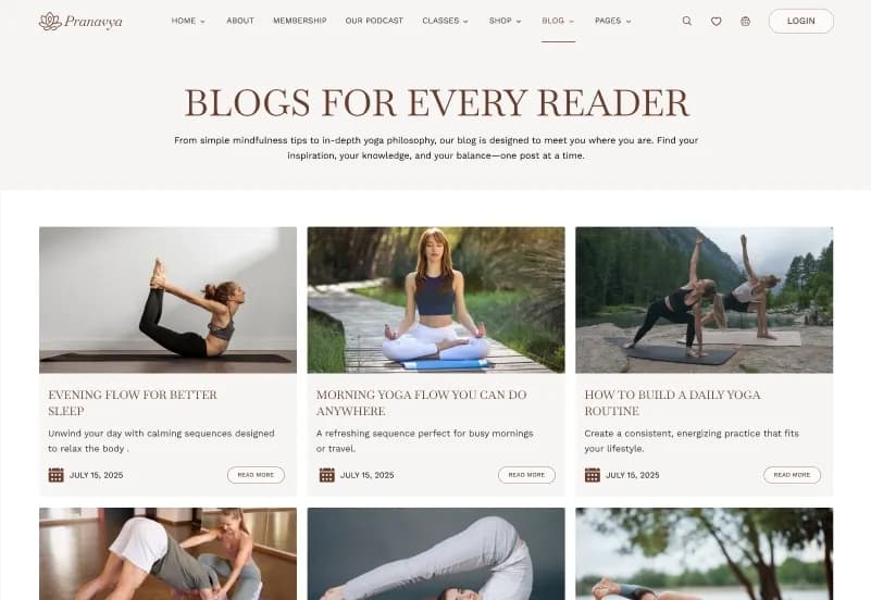 Yoga — eCommerce Figma Template gallery image 11