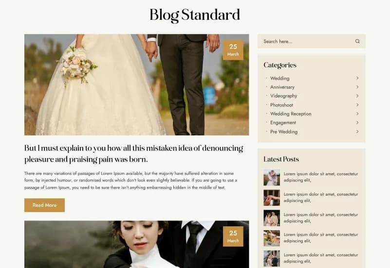 KiaWeds — Wedding Planner & Event Management Statamic Starter Kit gallery image 12