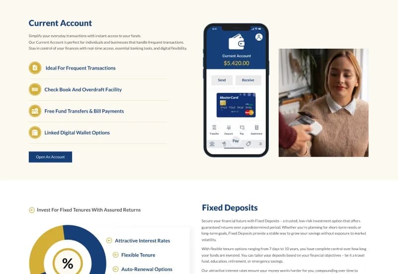 Asteed — Banking Website Figma Template gallery image 13