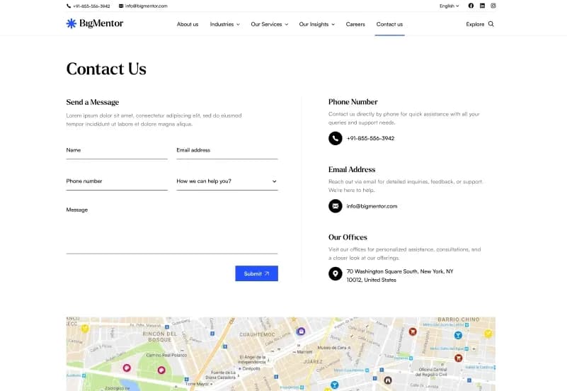 BigMentor — Business & Consulting OctoberCMS Theme gallery image 14