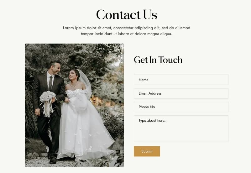 KiaWeds — Craft CMS Wedding Starter Kit gallery image 16