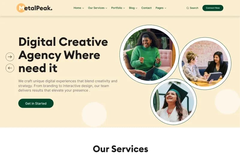 Metalpeak — Business & Corporate Statamic Starter Kit gallery image 2