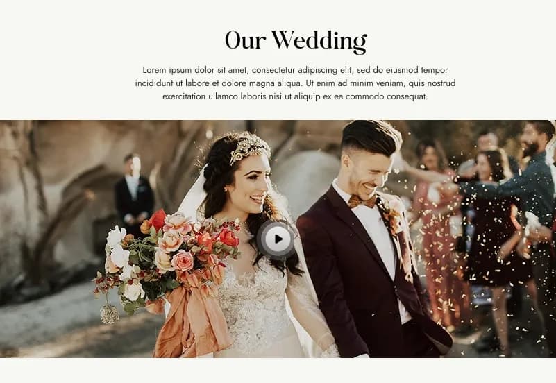 KiaWeds — Craft CMS Wedding Starter Kit gallery image 2
