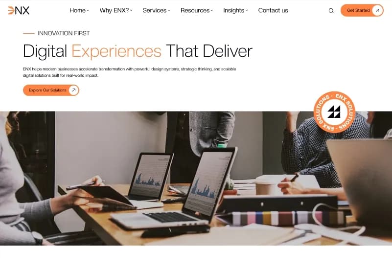 ENX — Business & Corporate OctoberCMS Theme gallery image 2