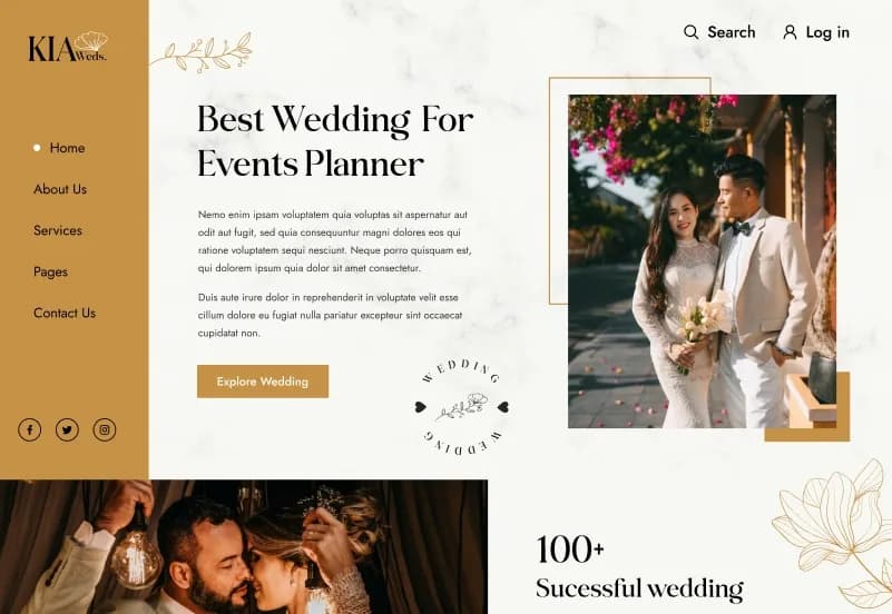 KiaWeds — Wedding Planner & Event Management Statamic Starter Kit gallery image 4