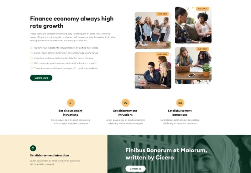 Metalpeak — Business & Corporate Statamic Starter Kit gallery image 4