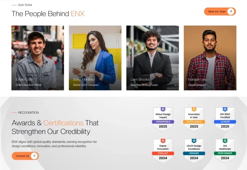 ENX — Business & Corporate OctoberCMS Theme gallery image 4