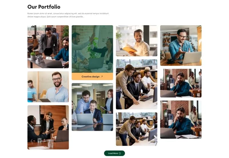MetalPeak — Industrial & Manufacturing HTML Website Template gallery image 7