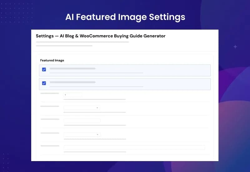 AI Blog & WooCommerce Buying Guide Generator — AI Content Creator for WordPress & Products gallery image 7
