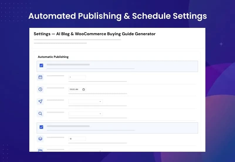 AI Blog & WooCommerce Buying Guide Generator — AI Content Creator for WordPress & Products gallery image 8