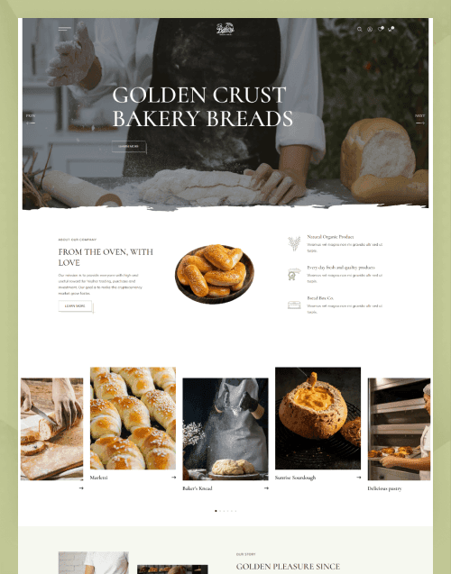Bakery — Cake Shop & Bakery Next.js Website Template