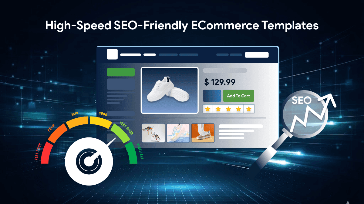 High Speed SEO Friendly E Commerce Templates featured image