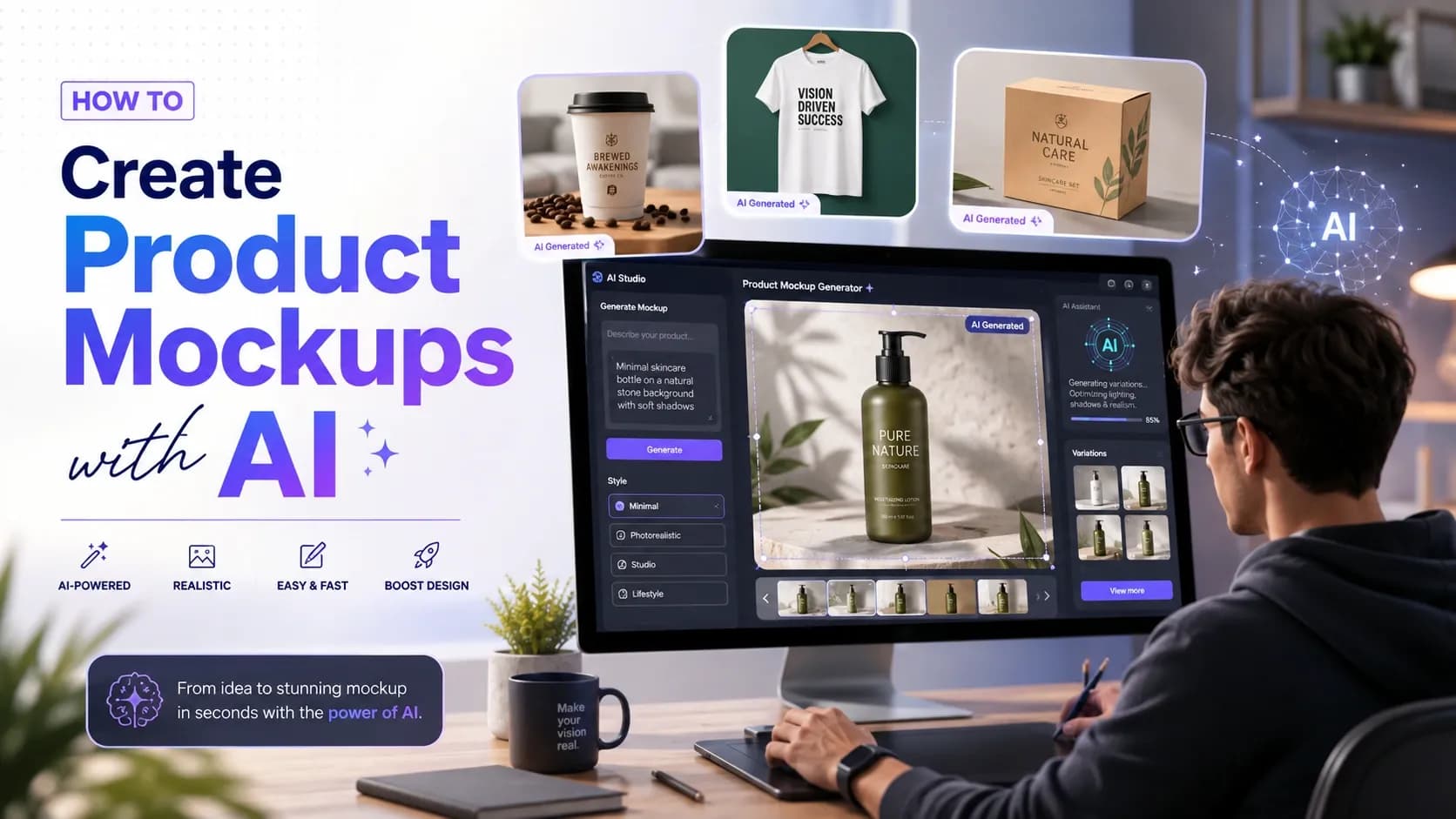 How to Create Product Mockups with AI