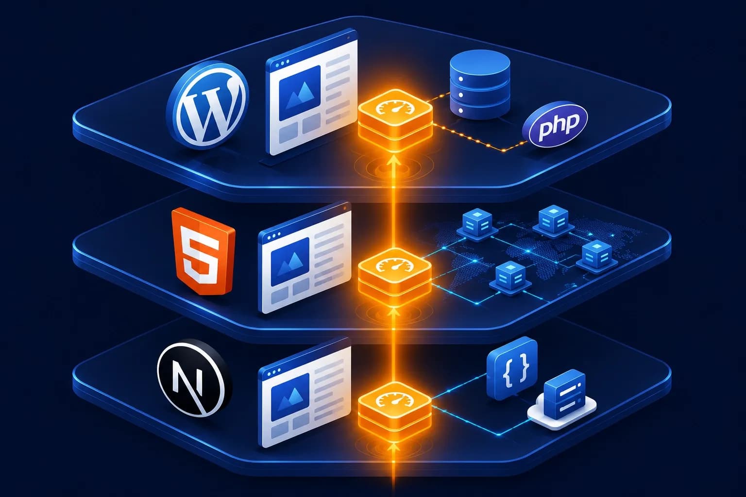 The Ultimate Guide to Cache Warmup for WordPress, HTML, and Headless Website Templates - Blog post by WebbyCrown Solutions