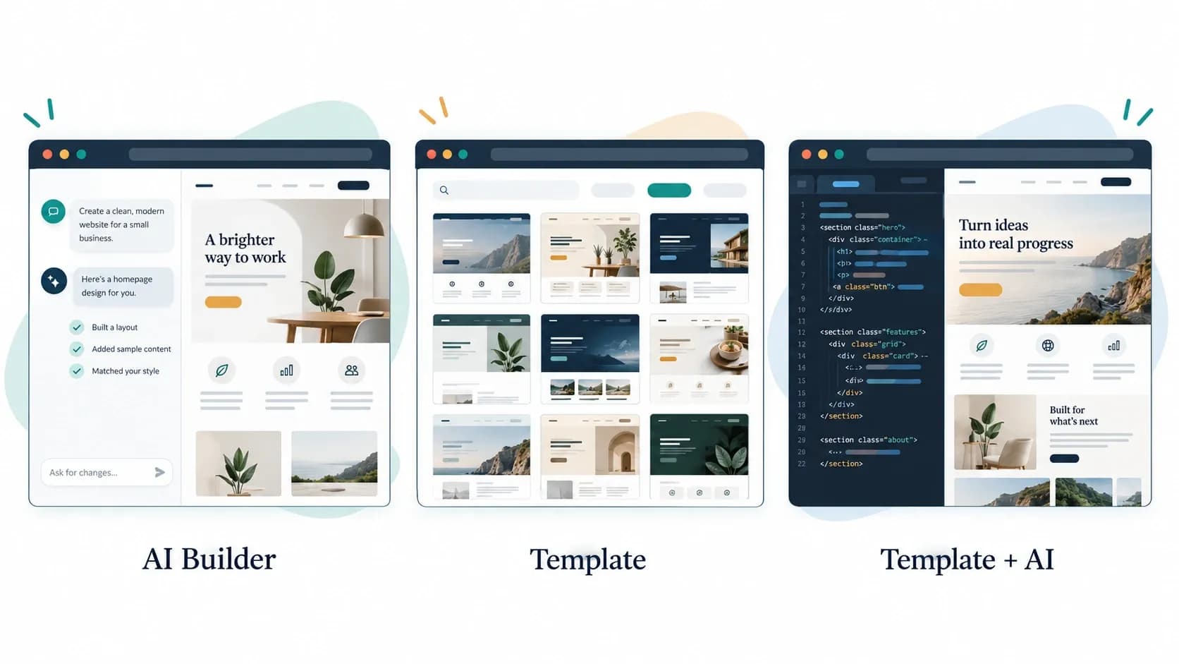 AI Website Builder vs Website Template: When Is a Paid Template Worth It?