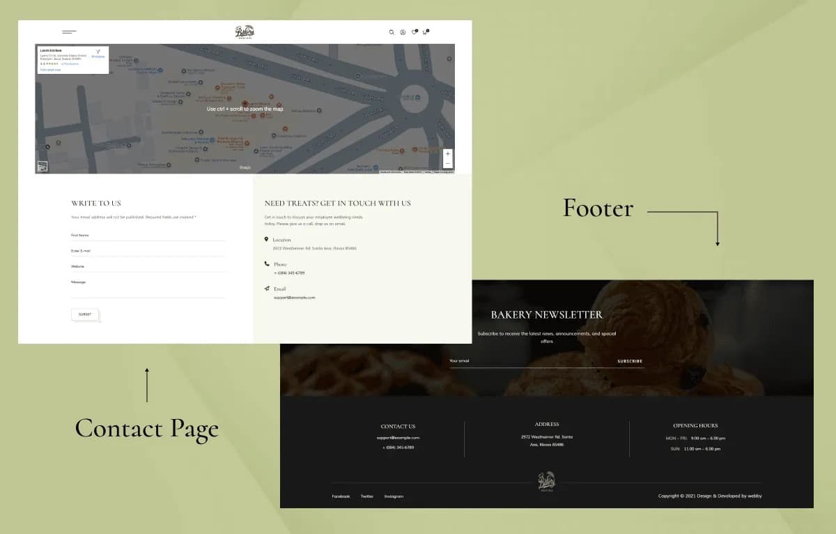 Bakery — Bakery & Cafe HTML Website Template gallery image 7