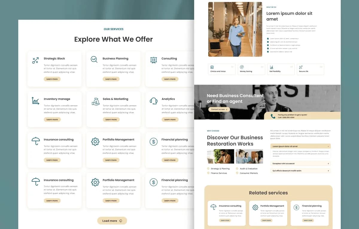 Syndicate — Business & Corporate OctoberCMS Theme gallery image 8
