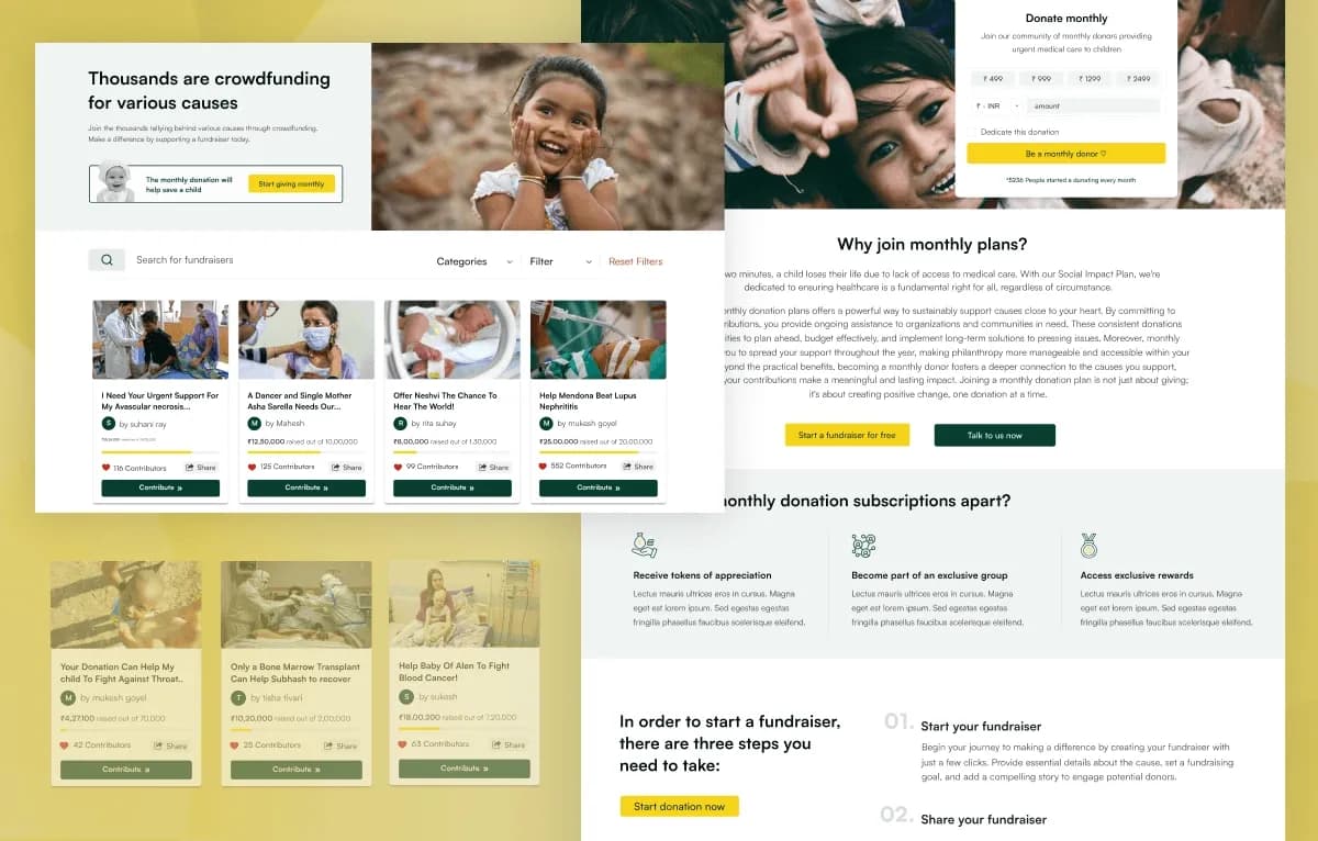 Golife Span — Fundraising & Charity Statamic Starter Kit gallery image 2