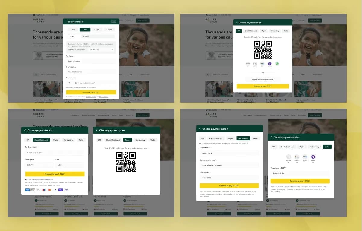 Golife Span — Fundraising & Charity Statamic Starter Kit gallery image 4