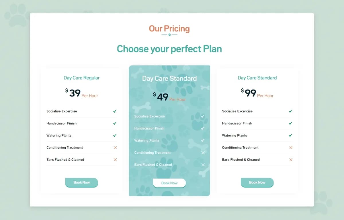 Petsplay — Pet Care and Shop HTML Website Template gallery image 6
