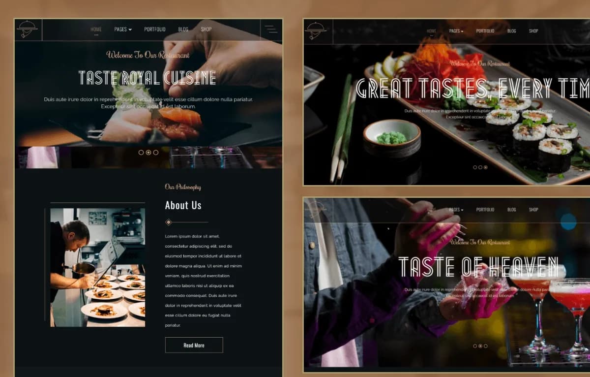 Yummy Food Restaurant — Statamic Restaurant Starter Kit