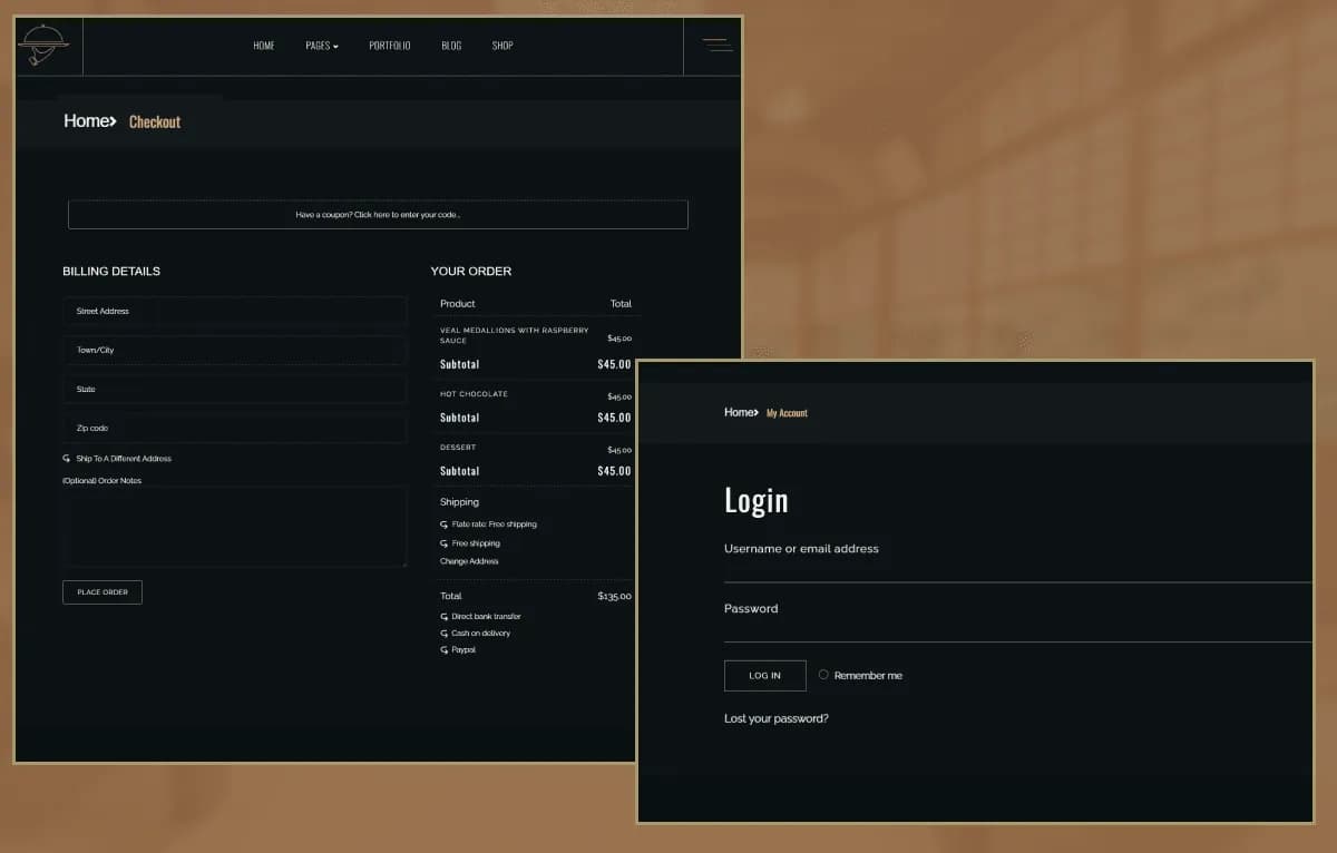 Yummy Food Restaurant — Statamic Restaurant Starter Kit gallery image 8
