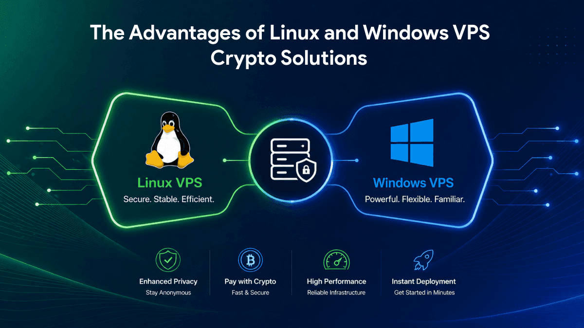The Advantages of Linux and Windows VPS Crypto Solutions