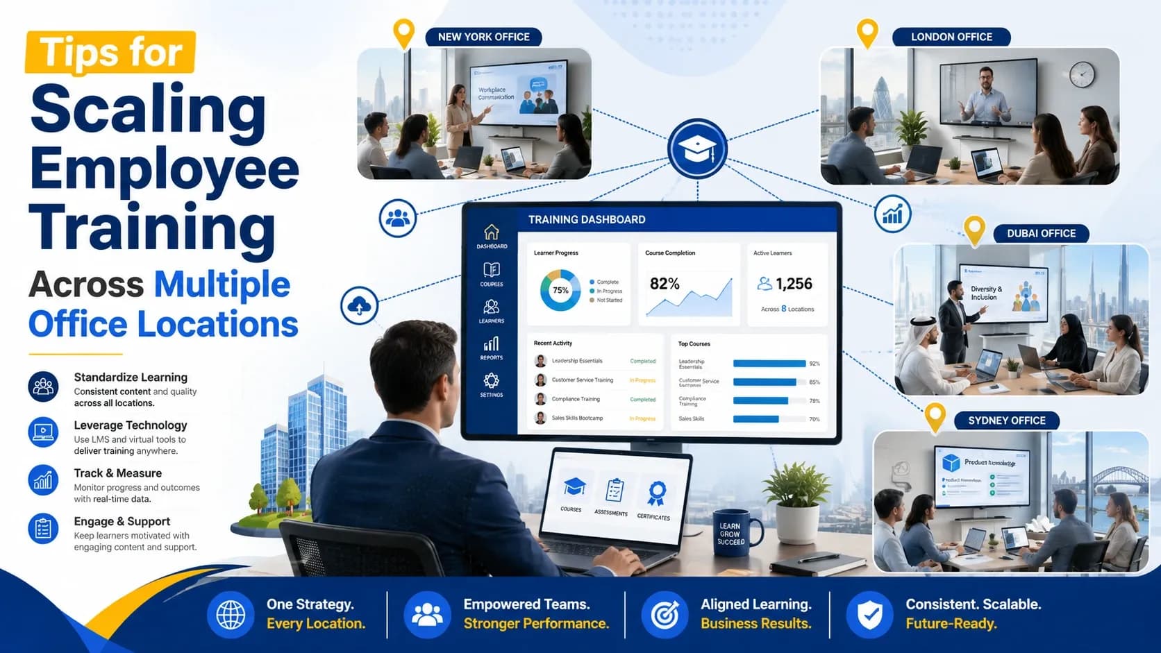 Tips for Scaling Employee Training Across Multiple Office Locations